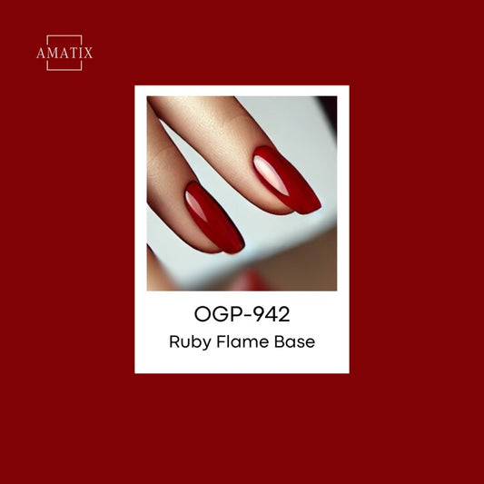 Amatix Base Coat Ruby Flame 942, 10 ml