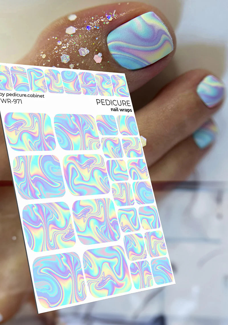 NAIL WRAP PEDICURA - Thenailswraps