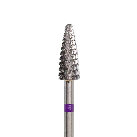 Fresa carburo cono violeta