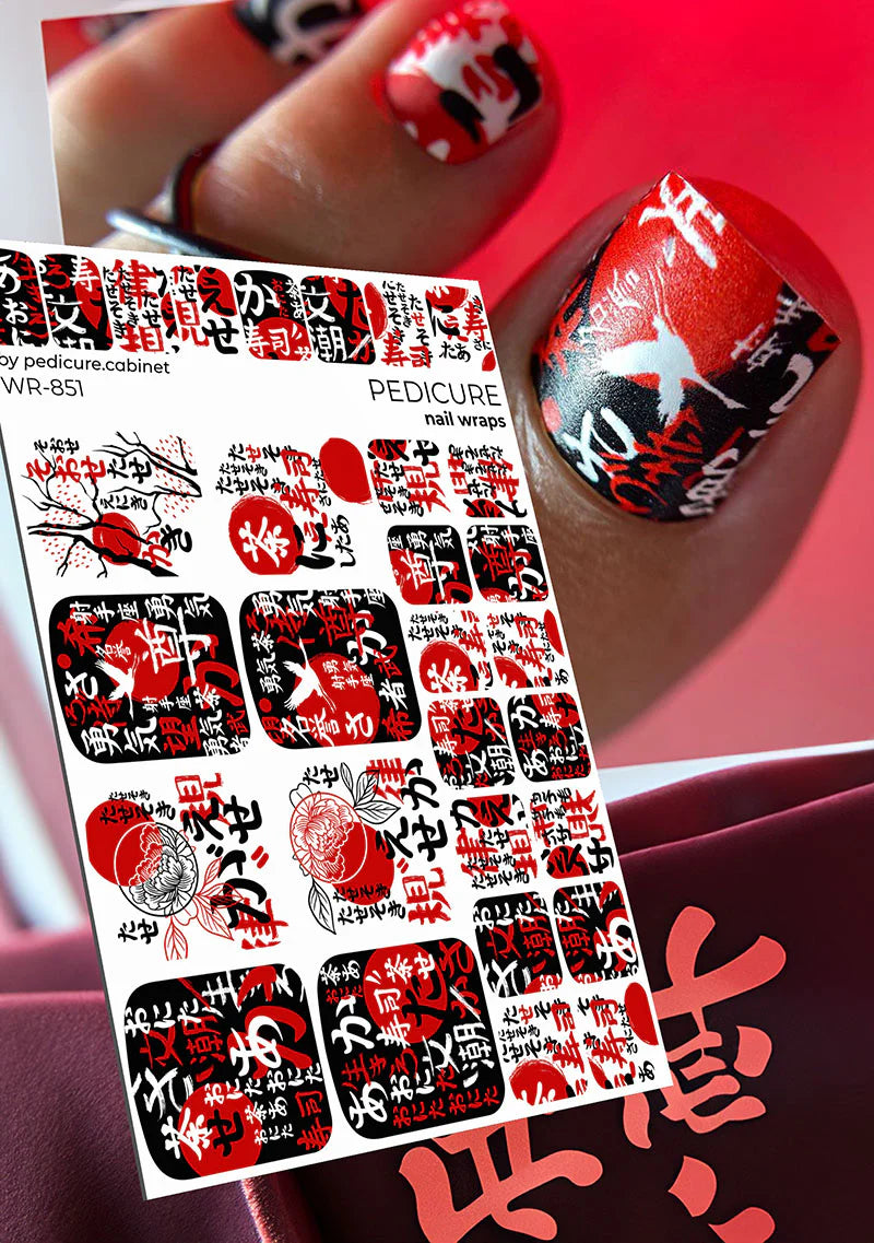 NAIL WRAP PEDICURA - Thenailswraps
