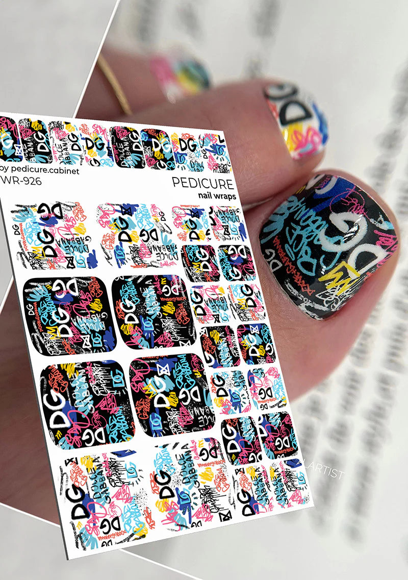 NAIL WRAP PEDICURA - Thenailswraps