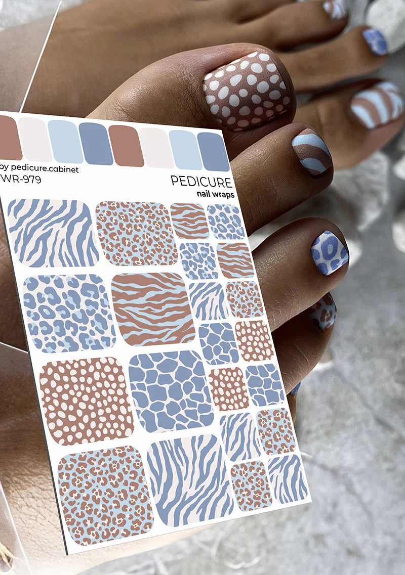 NAIL WRAP PEDICURA - Thenailswraps