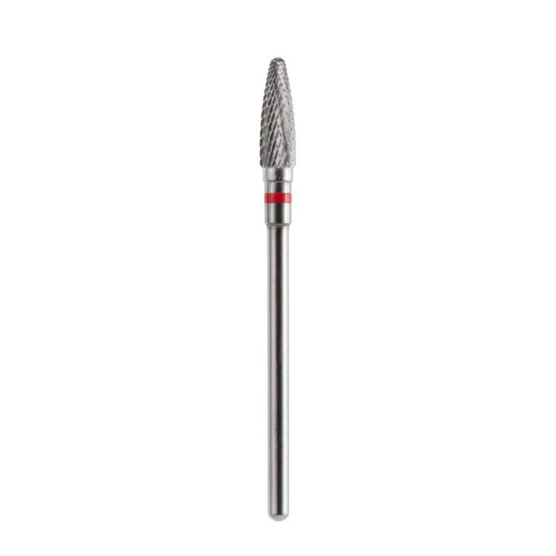 Fresa de Carburo de Tungsteno Roja Egg Long